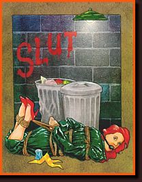 trashy lady